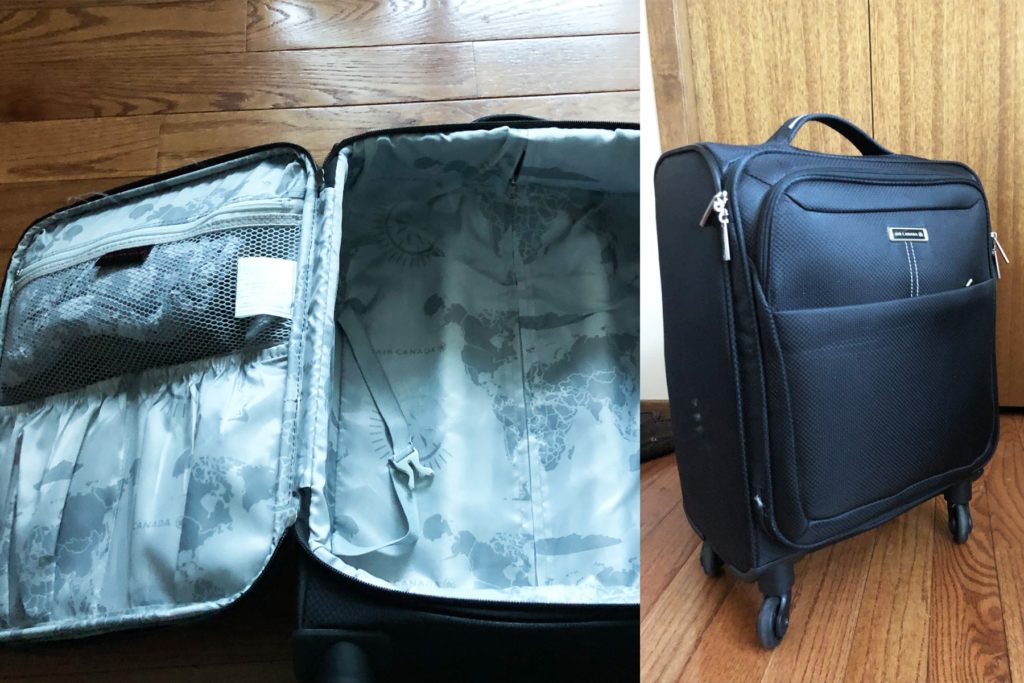Air Canada approved carry-on - Aurooba Ahmed