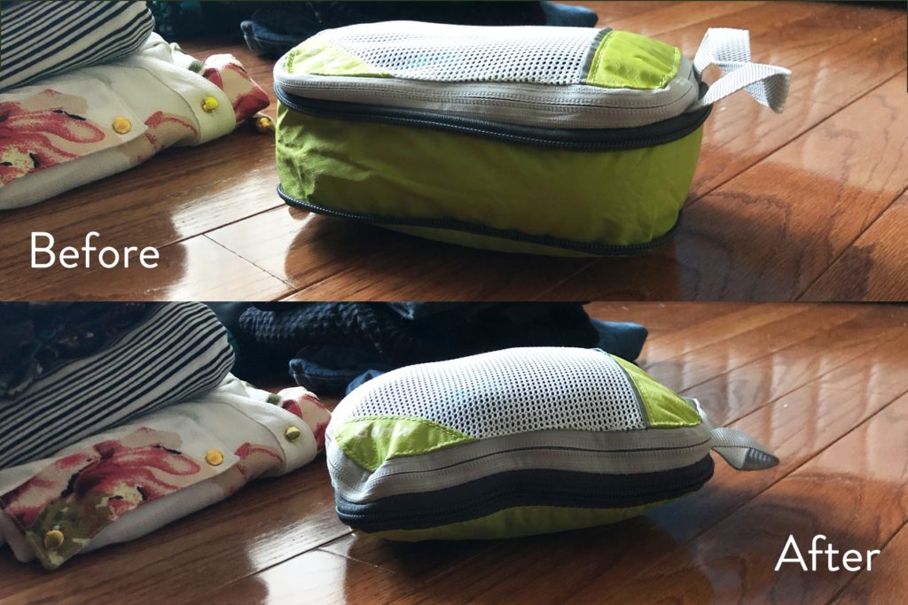Compression Packing Cubes Result - Aurooba Ahmed