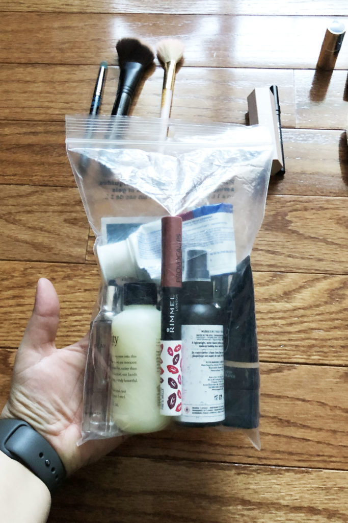 Travel liquids bag - Aurooba Ahmed